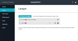 Quelles sont les langues disponibles chez Webself ?